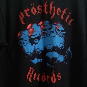 GUC Men's Prosthetic Records Motörhead Parody Shirt
